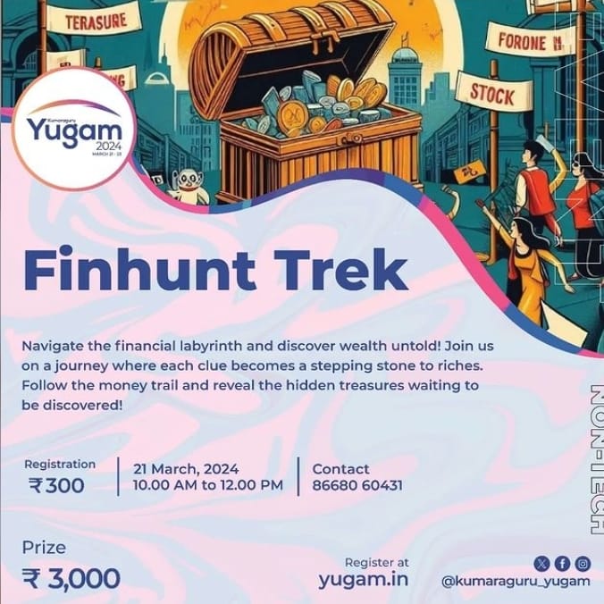 YUGAM'24 - FINHUNT TREK